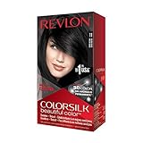 Revlon ColorSilk Beautiful Color, Soft Black [11] 1 ea ( Pack of 3)