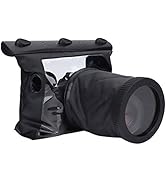 VBESTLIFE Universal Camera Rain Cover Water Repellent Protector HD Underwater Housing Case Dry Pouch Protective Cover for DSLR Camera