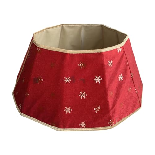 Collar para árbol de Navidad artificial y cubiertas de base de anillo para decoración 7