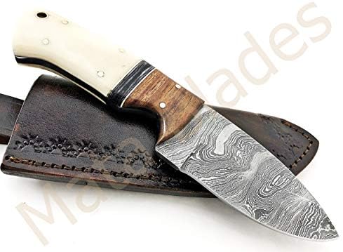 MATA BLADES 9 INCH Fixed Blade Custom Handmade Damascus Knife