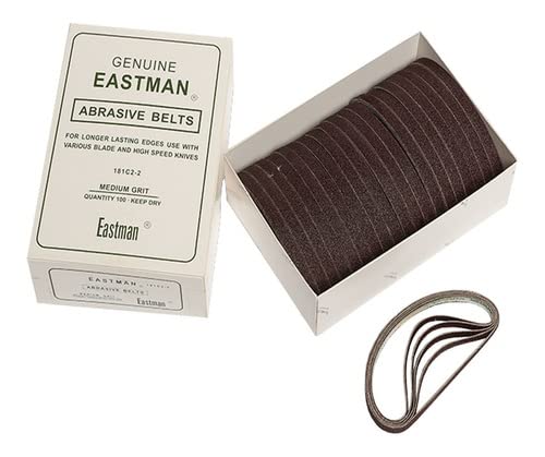 Eastman Sharpening Belts – 100 Pcs | Heavy-Duty Abrasive Belts for Longer Blade Life - Image 3 thumbnail