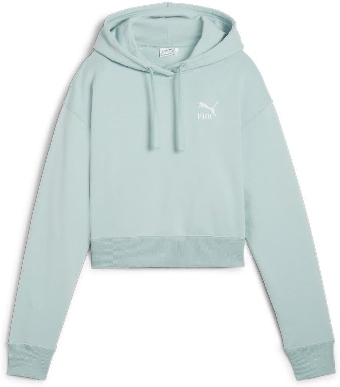 PUMA Women's Better Classics French Terry Cropped Hoodie (Available in Plus Sizes)