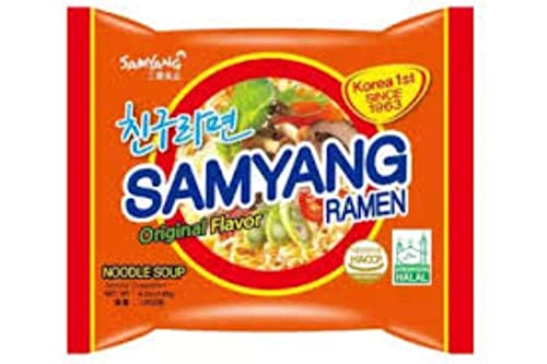 Samyang Ramen Instant Ramen Noodles (Original Flavor) - 3Oz (Pack Of 10) #TOP23