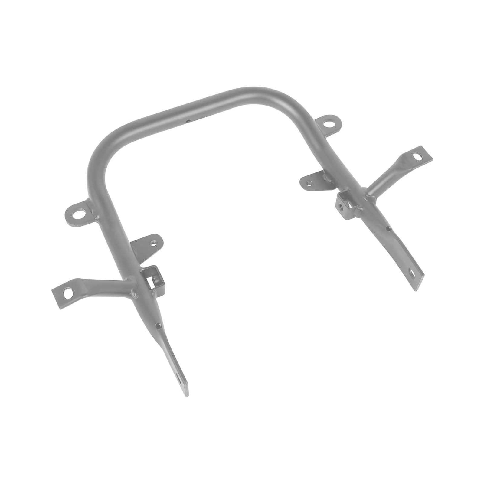 Für Banshee 350 Für Banshee350 1987-2006 Motorrad Hinten Haltegriff Stoßstange Schutz Stahl Schwarz Haltegriff Gepäck Tragen Rack Motorrad Heckkotflügelträger(Silver)