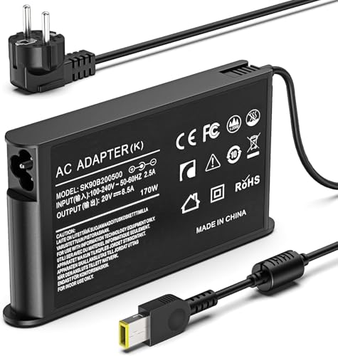 Chargeur 170W Lenovo Thinkpad pour travailler sur P1 P15 P17 T15g à la maison