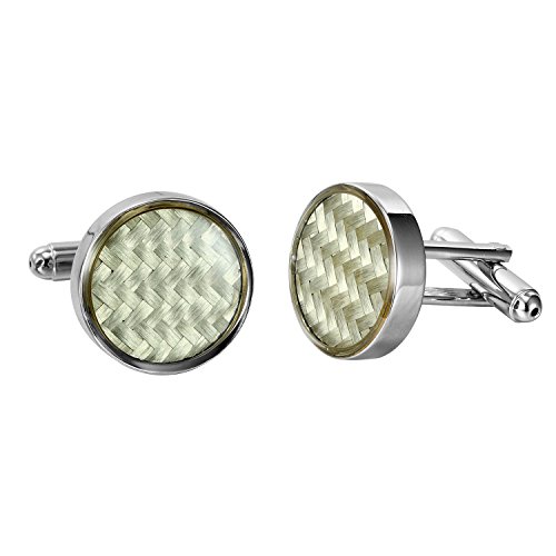 Image of Stunning Mens Nautical Knot Stainless Steel Cufflinks
