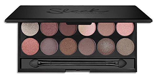 Sleek I-Divine 12 Piece Super-Pigmented, Long-Lasting Mineral Based Eyeshadow Palette - Goodnight Sweetheart -Limited Edition