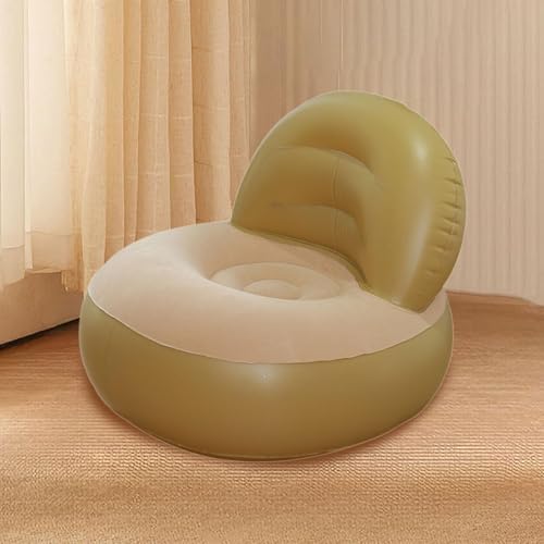 Sofá de aire para sala de estar: sillón inflable multifuncional en L 6