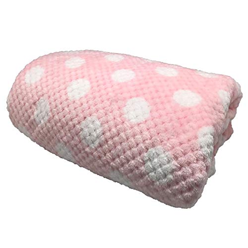 DiveenasSoft Waffles Fleece Blanket 150x200cm - Pink