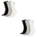 Produktbild PUMA Unisex Crew Socken Basic Sportsocken 6er Pack, Größe:43-46;Farbe:white/grey/black