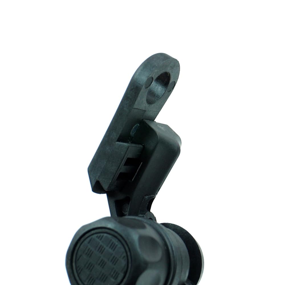 Hirisi Tackle Scambisti per pesca alla carpa, 4 pezzi, copertura protettiva, luci a LED, in acciaio inox, indicatore di morso per scambisti, accessorio per la pesca, elasticità regolabile, 3 livelli