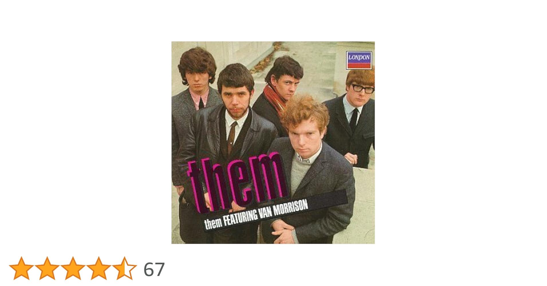 【美品 希少 LP】THEM “ヴァン・モリソン”在籍時のアルバム2枚 美品 希少 LP】THEM “ヴァン・モリソン”在籍時のアルバム2枚