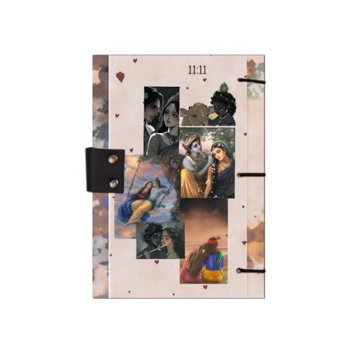 Image of Heart 11:11 Diary Notebook 7x5 Inch 160 Pages Unruled Journal for Writing