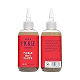 Sam's Pickle House Pickle Hot Sauce - Spicy Pickle Condiment with Tangy Heat, Perfect for Chicken, Eggs, Tacos, Pizza & More, Premium Pickles & Condiments (9.5oz)