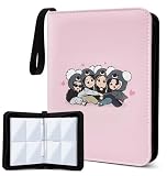 Cute Photocard Binder 400 Pockets Photocard Holder Book with Sleeves Photo Album for Lomo Cards