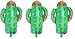 3 Pack of Large Cactus Balloons 29"