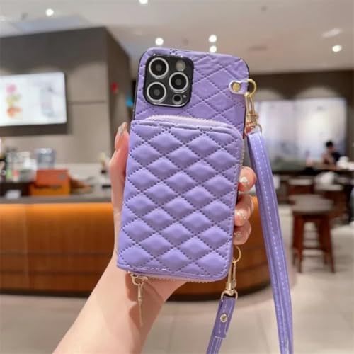 RNOZX iPhone 16 Pro Max�p�N���X�{�f�B�W�b�p�[�E�H���b�g�^�X�}�z�P�[�X�X���b�g�z���_�[���U�[�J�o�[�iiPhone 16 Pro Max�p/�p�[�v���j