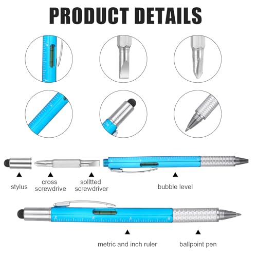 30 Pcs 6-in-1 Multitool Pen