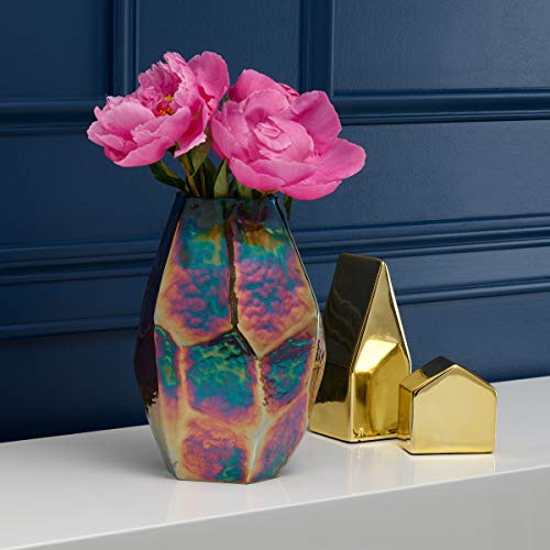Objet de décoration en céramique dorée Scott Living chic - 5