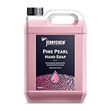 5L Pink Pearl Antibacterial Hand Soap – Bulk Liquid Hand Wash Refill – Soft, Moisturising & Germ-Killing – Ideal for Workplace, Salon or Home Use