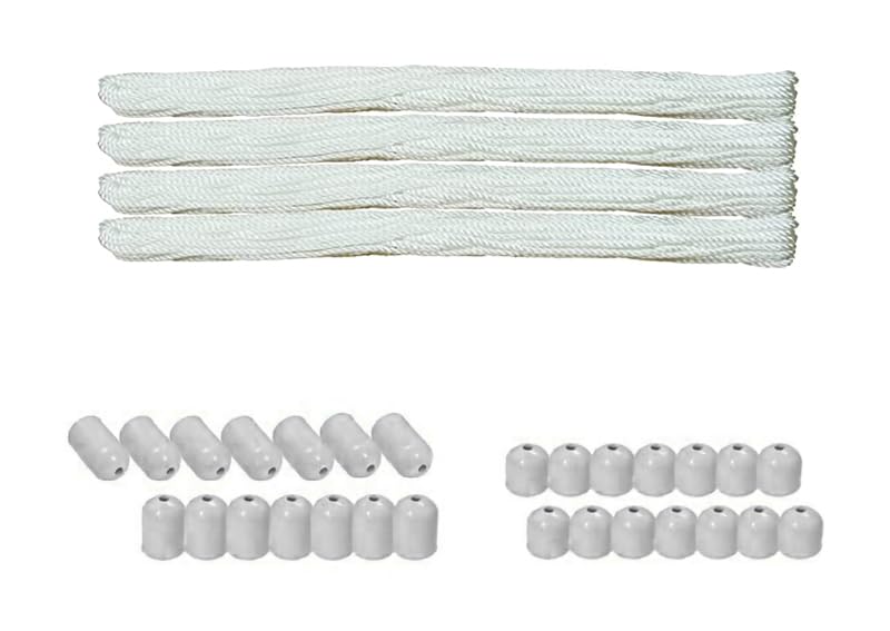 Image of Synergy - Spare Ropes and Caps for 4 Pipes Individual Drop Down Ceiling Cloth Dryer (CL-ACC-4P)