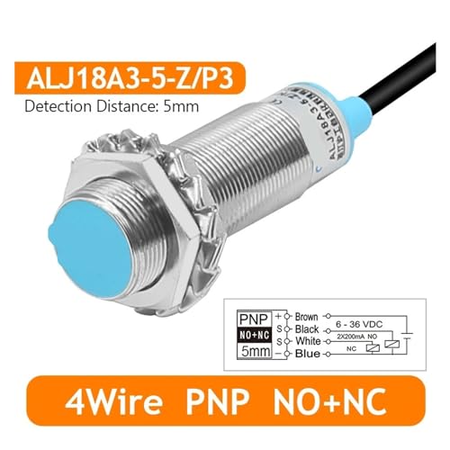Sensor de proximidad M18 PNP con protección inteligente contra cortocircuitos 3