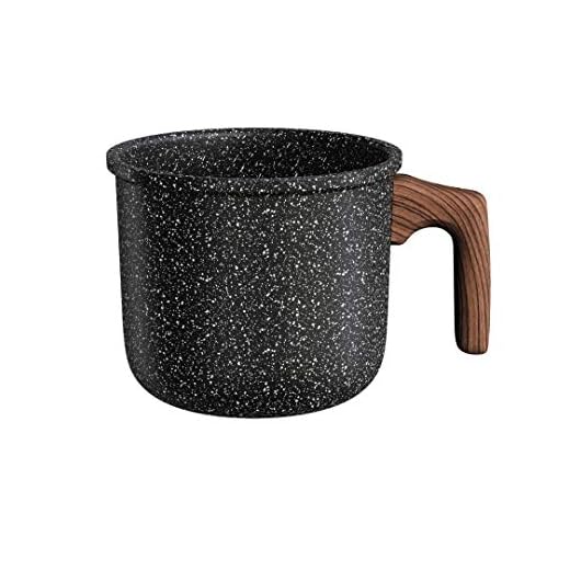 Fervedor ColorStone Antiaderente, 14 cm, Wooden, ALU8402-WD, Euro Home