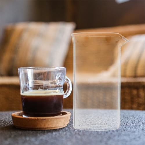Repuesto de vaso para cafetera prensa francesa de 600ml facil de limpiar 7
