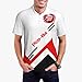 Piz*za Men's Basic Polo Hu&t T Shirts Summer Tee Tops Short Sleeve Crew Neck T-Shirts for Men Teen Boys Tshirt Work Uniform Clothes