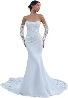 TianzhiheMermaid Strapless Wedding Dress for in Pakistan