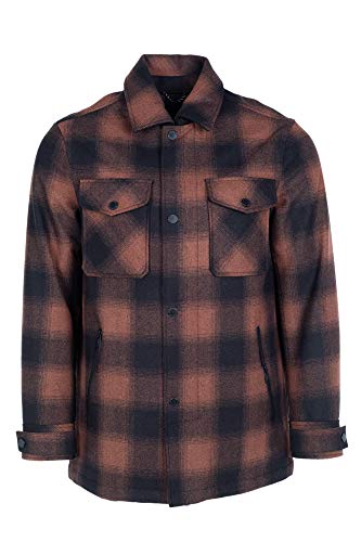 Pendleton longmont cascade cloth shirt jacket w/waterpr…
