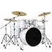 KESHUO Kit De Tambour Adulte 5 Tambours 3 Cymbales 4 Cymbales pour Les Débutants pour Jouer Instruments Batterie (Color : 06, Size : 5 Drums 4 Cymbals)