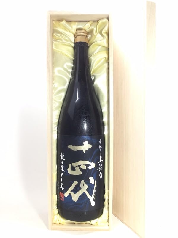 Amazon.co.jp: 十四代 龍の落とし子 上諸白 1800ml 桐箱入り : 食品