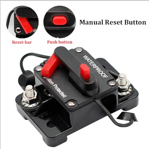 Protector de sobrecarga de automóvil con reinicio manual de fusible inversor 6