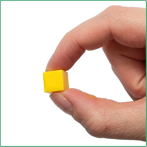 edxeducation Four Color Plastic Base Ten Blocks - 121 Pieces - Hands-on Math Manipulative for Kids - Teach Number Concepts, Place Value and Measurement - Math Learning Tools for Kids by edxeducation - Image 5