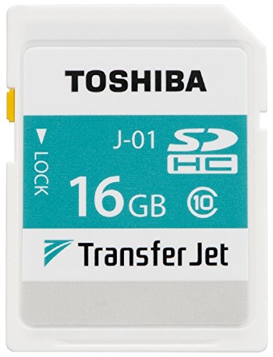 TOSHIBA TransferJet(ߐږʐM) SDHCJ[h 16GB Class10 { (Ki) SD-TJA016G