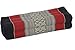 Produktbild Thaikissen 50x15x10 mit Thaimuster in schwarz & rot und Füllung aus Kapok. Dieses Kissen ist gut als Meditations- Yogakissen oder als Nackenstütze hervorragend geeignet.