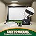 Fahnemt Golf Simulator Impact Screen(118 * 78, 118 * 118, 118 * 157) for Indoor/Home/Garage Training Washable Golf Impact Screen for Practice