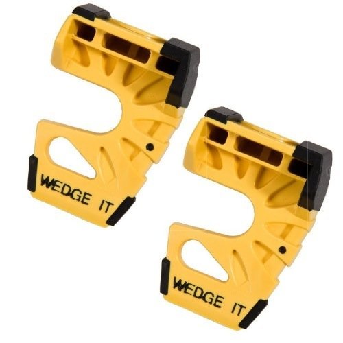 Wedge-It - The Ultimate Door Stop - Yellow - Two Pack #TOP8