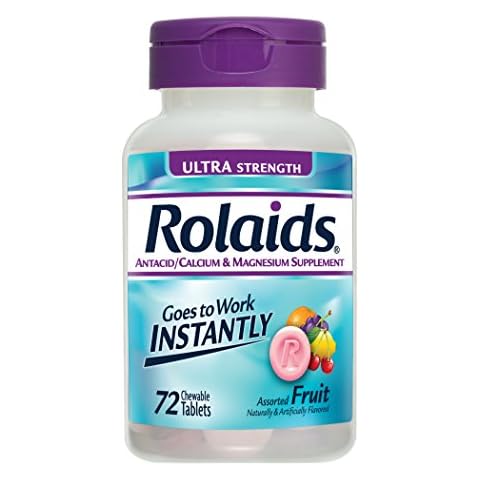 Rolaids Ultra Strength Antacid Tablets Cover