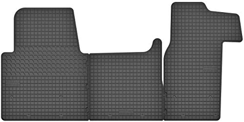 Jeu de tapis de sol en caoutchouc pour Opel Movano B/Nissan NV400 / Renault Master III (à partir de 2010) – Ajustement parfait.