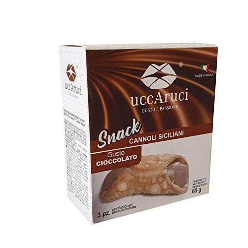 Mini Cannoli Cioccolato Snack - Uccaruci