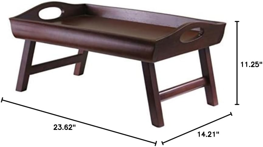 Ergode Sedona Bed Tray Curved Side, Foldable Legs, Large Handle