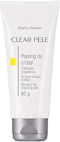 Peeling de Cristal Clear Pele 60g Abelha Rainha