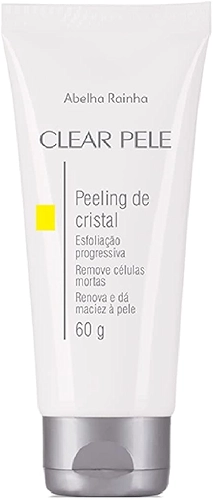 Peeling de Cristal Clear Pele 60g Abelha Rainha