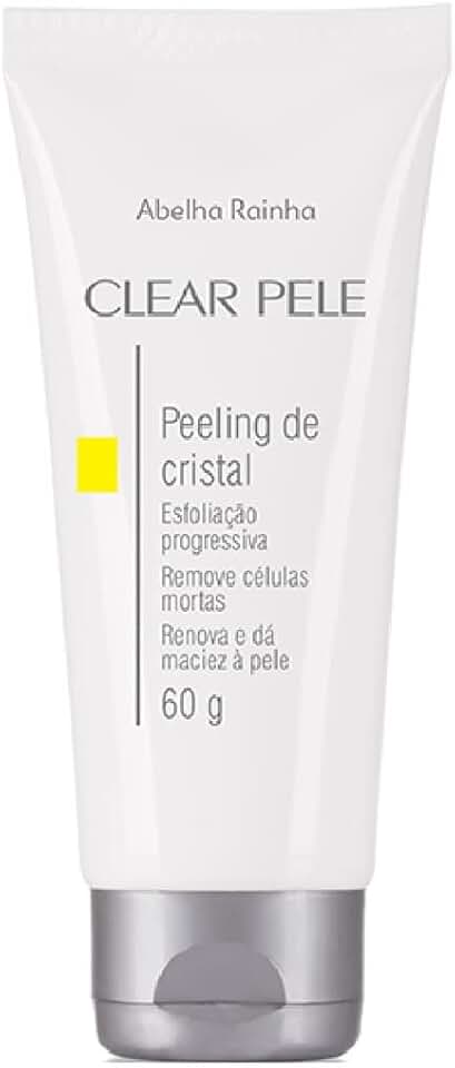 Peeling de Cristal Clear Pele 60g Abelha Rainha