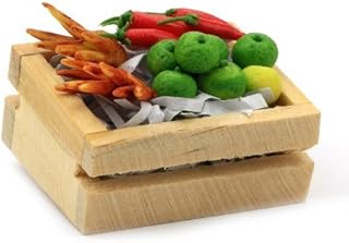 MyTinyWorld Dolls House Miniature Crate of Mixed Veg