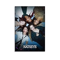 Poster Décoratif Sur Toile KATSEYE - Motif Groupe De Musique - 20 X 30 Cm - Impression Haute Qualité