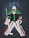 Hockey Notebook for Goalie: Blank Inside, Wide Ruled 8.5 x 11 Composition Book