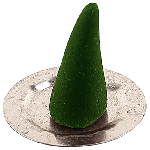 Bless International Lemon Gras 100%-Natural-Incense-Cones Handmade-Hand-Dipped Organic-Chemicals-Free For-Purification-Relaxation-Positivity-Yoga-Meditation The-Best-Scents (10 Count) #TOP2